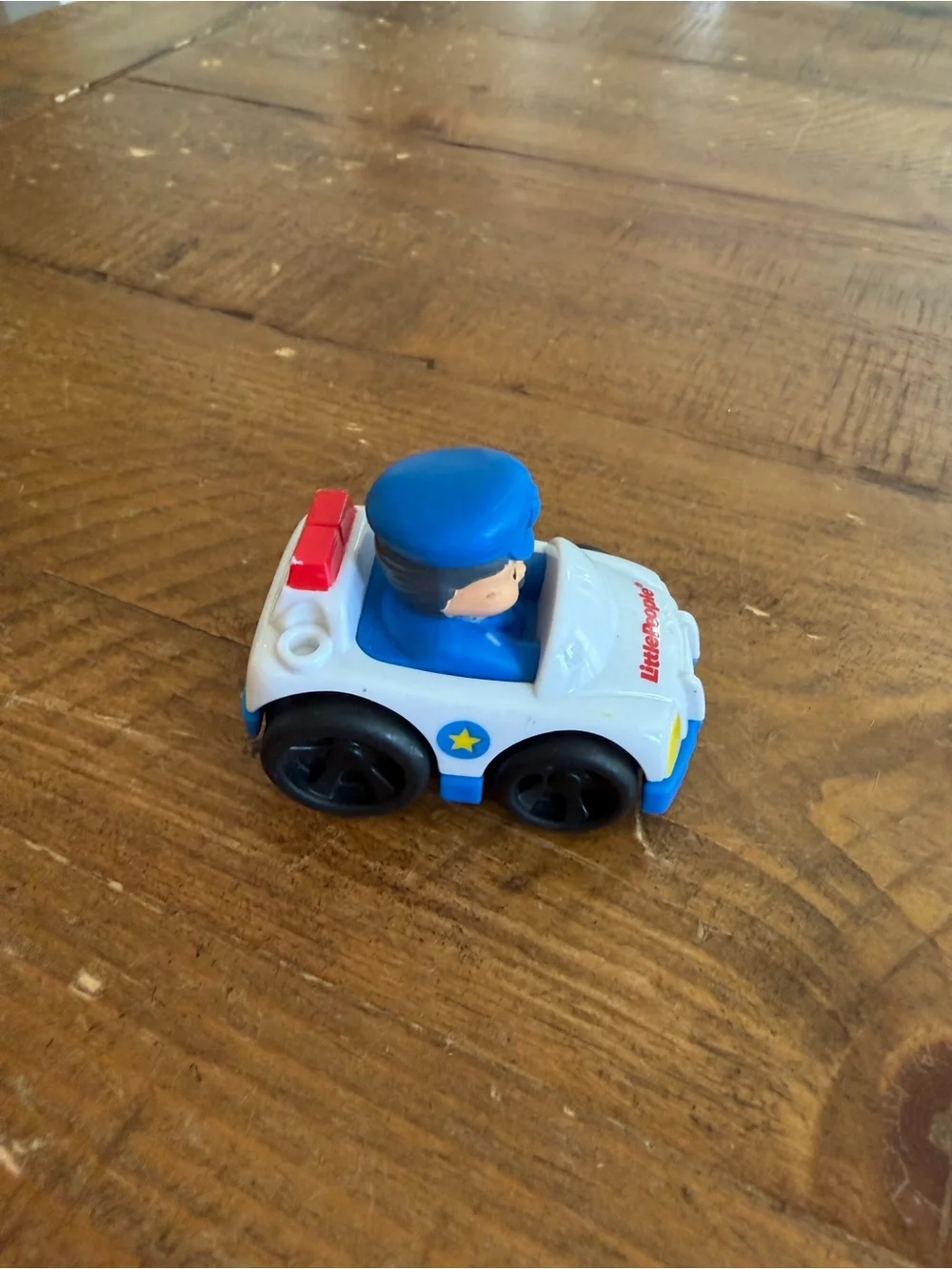 Fisher Price Little People police wheelie as is